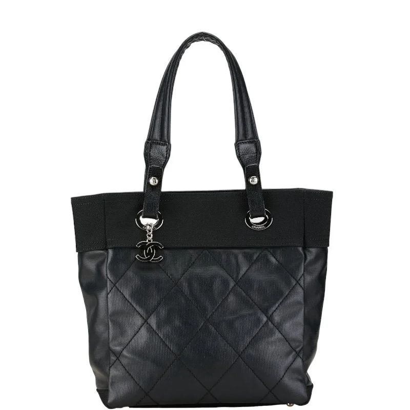 Chanel Biarritz Canvas Tote Bag (Pre-Owned) Premium Handbags At Unbeatable Markdowns Chanel Biarritz Canvas Tote Bag (Pre-Owned) Premium Handbags At Unbeatable Markdowns