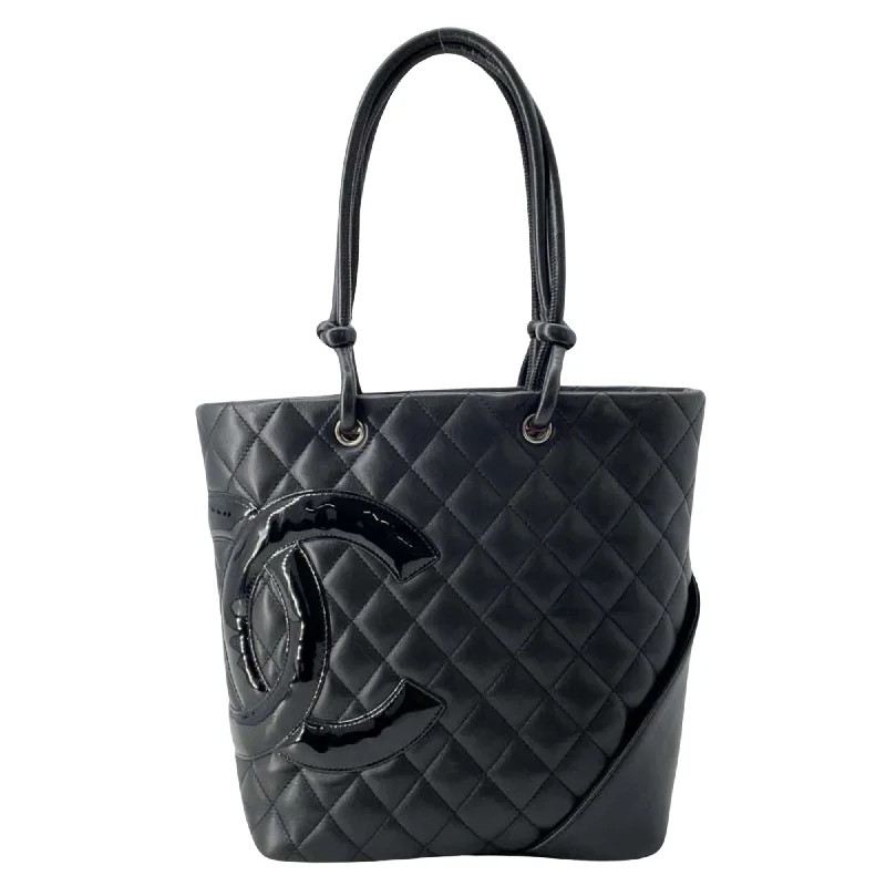 Chanel Cambon  Leather Tote Bag (Pre-Owned) Classic Bags, Exclusive Deals