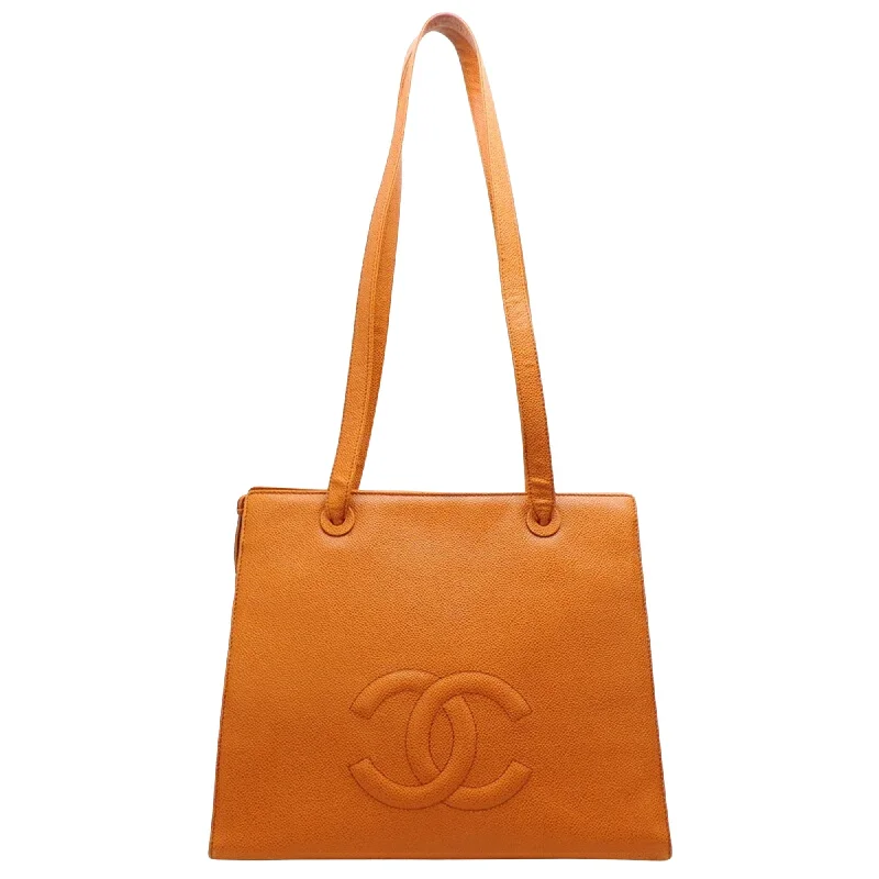 Chanel Logo Cc  Leather Tote Bag (Pre-Owned) Don't Miss Out – Handbag Discounts
