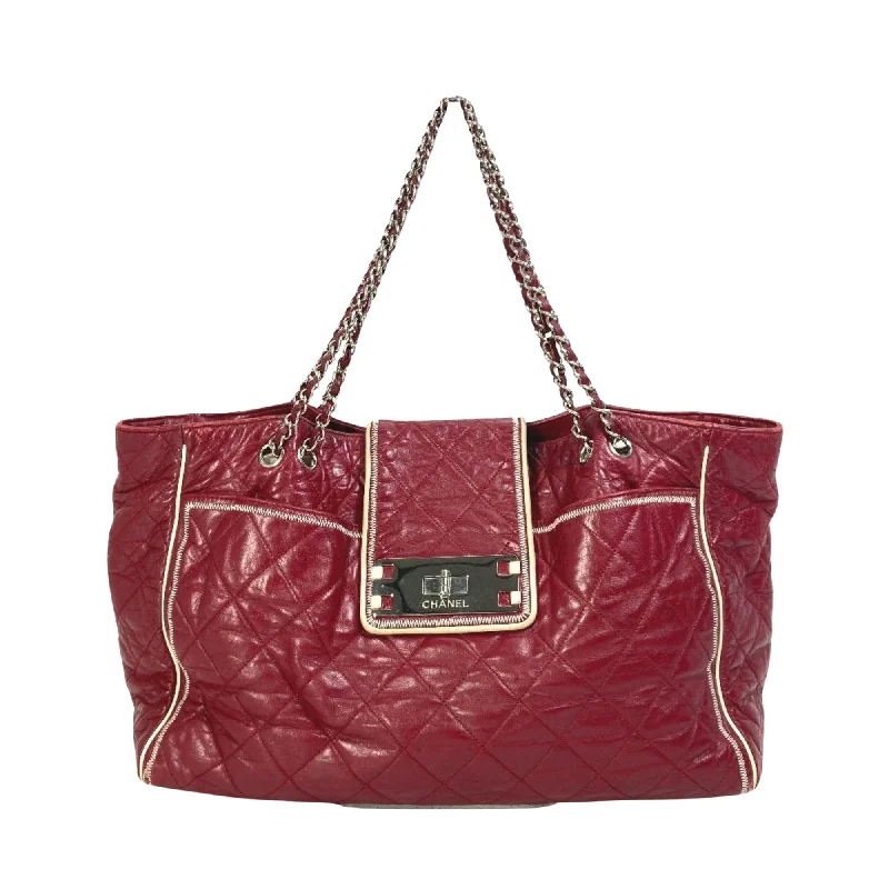 Chanel Matelassé  Leather Tote Bag (Pre-Owned) Carry Elegance For Less – Best Bag Deals Here