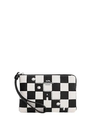 Relaxed Style Deals Coach Corner Zip Wristlet With Checkerboard Print Timeless Handbags At Reduced Prices Relaxed Style Deals Coach Corner Zip Wristlet With Checkerboard Print Timeless Handbags At Reduced Prices