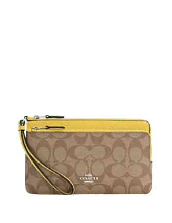 Discount Extravaganza Coach Double Zip Wallet In Signature Canvas Must-Have Bags, Big Discounts Discount Extravaganza Coach Double Zip Wallet In Signature Canvas Must-Have Bags, Big Discounts