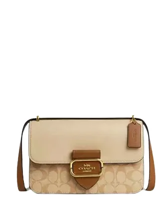 Big Savings Coach Large Morgan Square Crossbody In Blocked Signature Canvas Chic Crossbody Bags, Limited Offers Big Savings Coach Large Morgan Square Crossbody In Blocked Signature Canvas Chic Crossbody Bags, Limited Offers