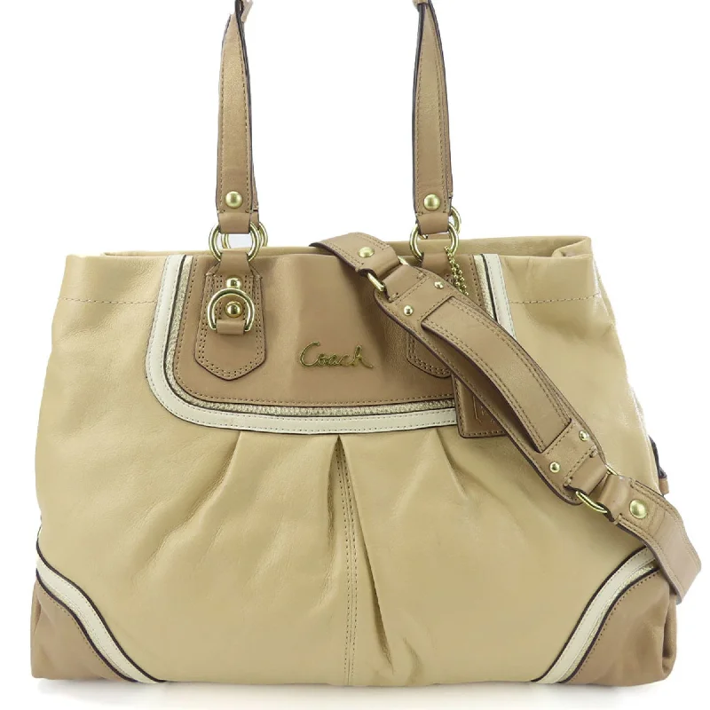 Coach  Leather Tote Bag (Pre-Owned) Iconic Fashion Bags At Unbeatable Savings