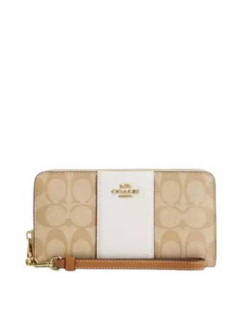 Exclusive Fashion Deals Coach Long Zip Around Wallet In Signature Canvas With Stripe Big Savings On Totes, Crossbody Bags, And More Exclusive Fashion Deals Coach Long Zip Around Wallet In Signature Canvas With Stripe Big Savings On Totes, Crossbody Bags, And More