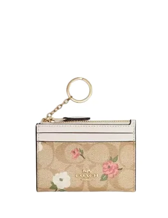 Fashion Sale Coach Mini Skinny Id Case In Signature Canvas With Floral Print Designer Bags At Lower Prices Fashion Sale Coach Mini Skinny Id Case In Signature Canvas With Floral Print Designer Bags At Lower Prices