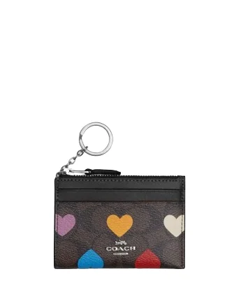 Eco-Friendly Bags For Sustainable Fashion Lovers Coach Mini Skinny Id Case In Signature Canvas With Heart Print Fashion Bags, Limited Offer Eco-Friendly Bags For Sustainable Fashion Lovers Coach Mini Skinny Id Case In Signature Canvas With Heart Print Fashion Bags, Limited Offer