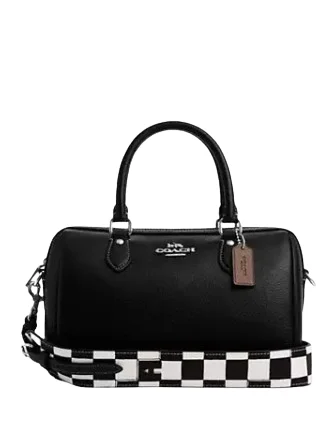 Chic Styles Coach Rowan Satchel With Checkerboard Print Affordable Elegance, Grab Yours Now Chic Styles Coach Rowan Satchel With Checkerboard Print Affordable Elegance, Grab Yours Now