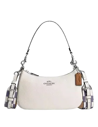 Coach Teri Shoulder Bag With Checkerboard Print Premium Bags At Special Prices