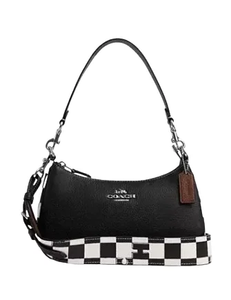 Weekend Exclusive Coach Teri Shoulder Bag With Checkerboard Print Classic Totes, Exclusive Deals Weekend Exclusive Coach Teri Shoulder Bag With Checkerboard Print Classic Totes, Exclusive Deals