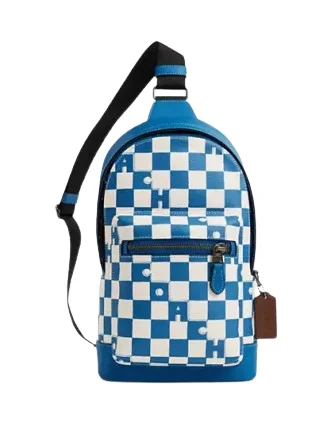 Unleash Your Style Coach West Pack With Checkerboard Print Luxury Handbags, Budget-Friendly Unleash Your Style Coach West Pack With Checkerboard Print Luxury Handbags, Budget-Friendly