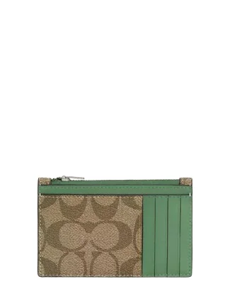 Durable Fashion Picks Coach Zip Card Case In Signature Canvas Fashionable Crossbody Bags At Special Offers Durable Fashion Picks Coach Zip Card Case In Signature Canvas Fashionable Crossbody Bags At Special Offers