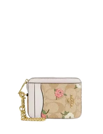 Trendy Bags For Teenage Girls Coach Zip Card Case In Signature Canvas With Floral Print Upgrade Your Look With Our Bag Sale Trendy Bags For Teenage Girls Coach Zip Card Case In Signature Canvas With Floral Print Upgrade Your Look With Our Bag Sale