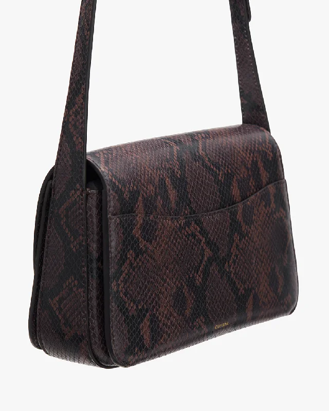 Concertina Shoulder Bag (Snake) The Best Handbag Deals Are Available Now