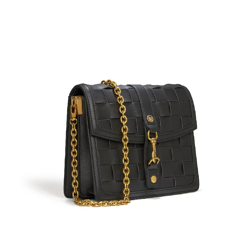 Daisy Black Vegan Shoulder & Crossbody Bag Grab Your Favorite Handbags At Discounted Prices Daisy Black Vegan Shoulder & Crossbody Bag Grab Your Favorite Handbags At Discounted Prices