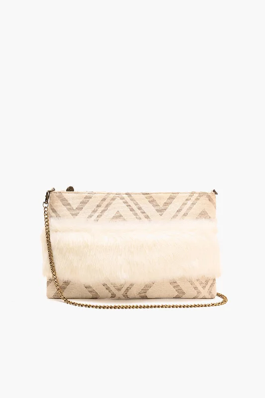 Faux Fur Clutch Snow White Luxury Meets Affordability – Shop Stunning Bags Now