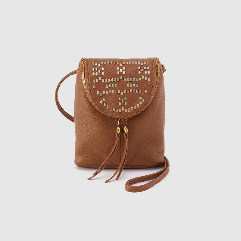 Fern Crossbody In Pebbled Leather - Warm Honey Chic Handbags At Special Promotional Prices Fern Crossbody In Pebbled Leather - Warm Honey Chic Handbags At Special Promotional Prices