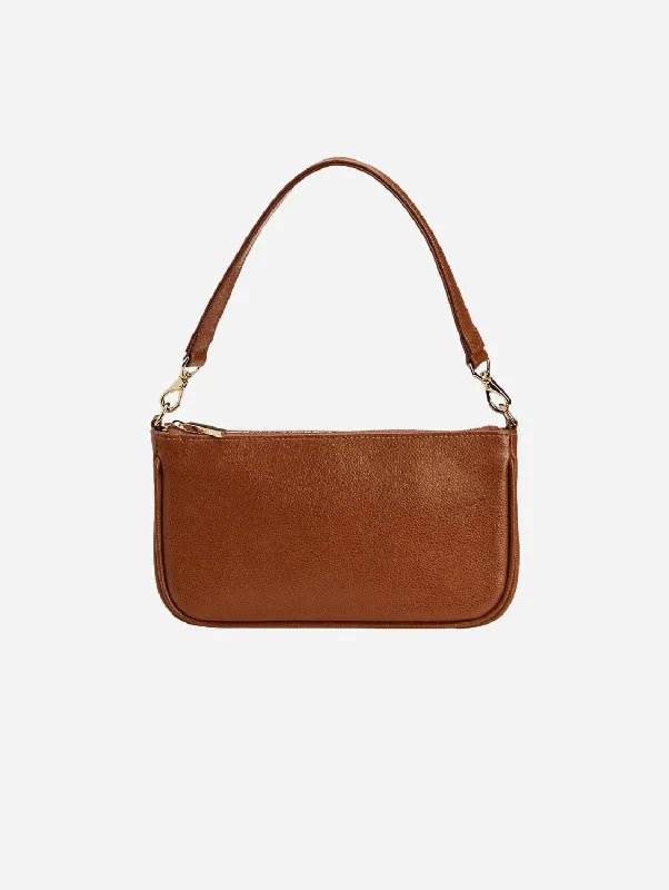 Gaia MIRUM® Vegan Shoulder Bag | Brown Your Perfect Bag At The Perfect Price