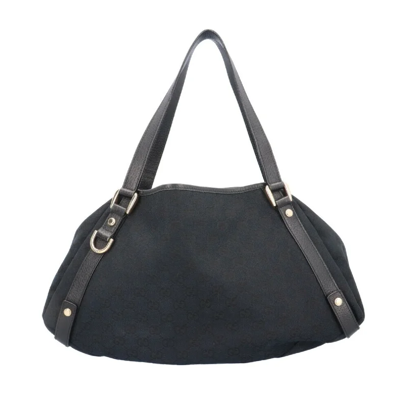 Gucci Abbey  Canvas Tote Bag (Pre-Owned) Grab Your Favorite Handbags For Less