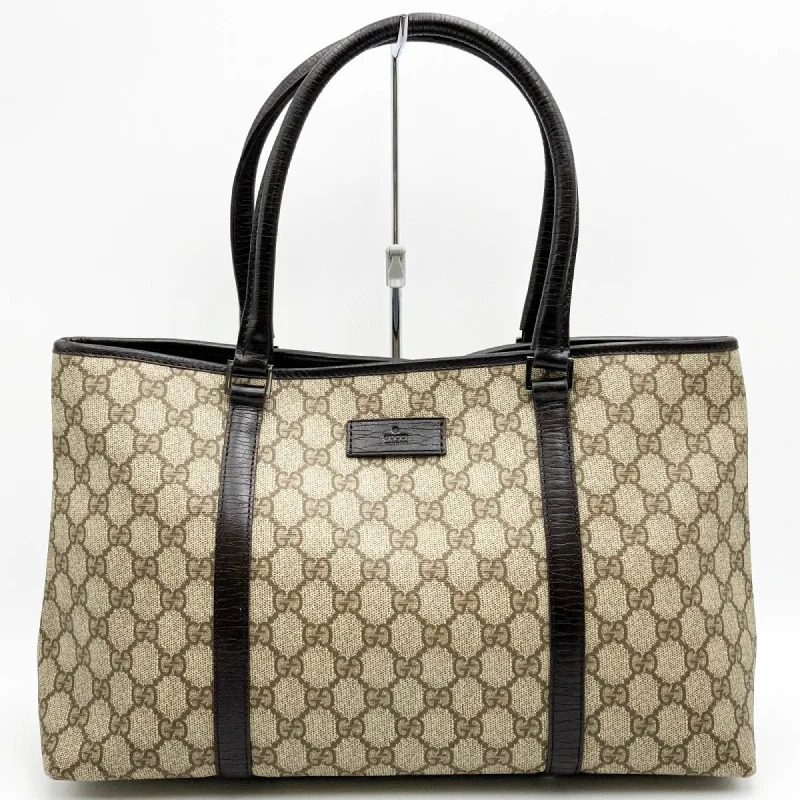 Gucci Gg Pattern Canvas Tote Bag (Pre-Owned) Classic And Modern Handbags Now More Affordable Gucci Gg Pattern Canvas Tote Bag (Pre-Owned) Classic And Modern Handbags Now More Affordable