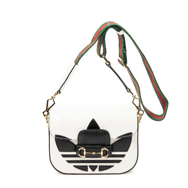 Gucci x Adidas Mini Horsebit 1955 Crossbody High-Fashion Handbags At Reduced Costs Gucci x Adidas Mini Horsebit 1955 Crossbody High-Fashion Handbags At Reduced Costs