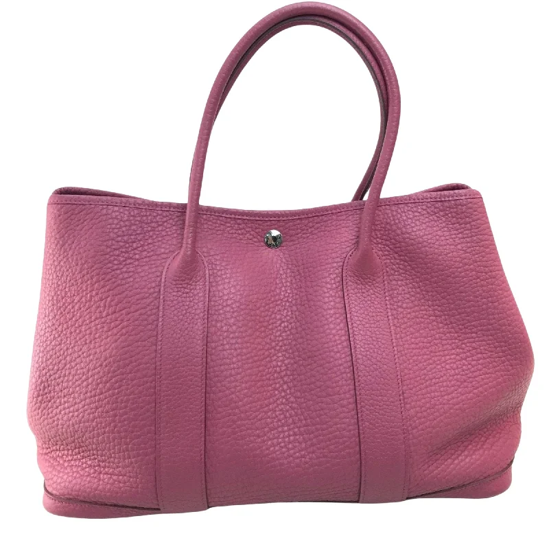 Hermès Garden Party  Leather Tote Bag (Pre-Owned) Trendy Purses, Limited Offer