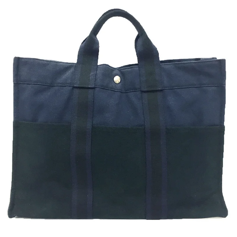 Hermès Herline  Canvas Tote Bag (Pre-Owned) Trendy Purses With Limited-Time Offers