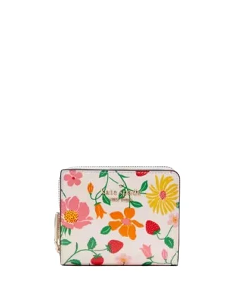 Senior Travelers Kate Spade New York Boxed Madison Strawberry Garden Small Zip Around Bifold Wallet Elegant Purses At Clearance Prices Senior Travelers Kate Spade New York Boxed Madison Strawberry Garden Small Zip Around Bifold Wallet Elegant Purses At Clearance Prices