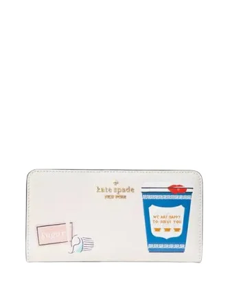 Discounted Designer Bags For Clearance Sale Kate Spade New York Coffee Break Large Slim Bifold Wallet Handbag Deals For Every Occasion Discounted Designer Bags For Clearance Sale Kate Spade New York Coffee Break Large Slim Bifold Wallet Handbag Deals For Every Occasion