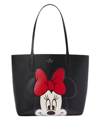End-Of-Season Clearance Kate Spade New York Disney X Kate Spade New York Reversible Minnie Tote Premium Handbags With A Touch Of Elegance End-Of-Season Clearance Kate Spade New York Disney X Kate Spade New York Reversible Minnie Tote Premium Handbags With A Touch Of Elegance