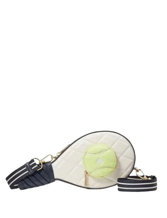 Day-To-Night Styles Kate Spade New York Grand Slam 3D Tennis Raquet Crossbody Timeless Handbags Now At Special Discounts Day-To-Night Styles Kate Spade New York Grand Slam 3D Tennis Raquet Crossbody Timeless Handbags Now At Special Discounts
