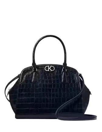 Season Offer Kate Spade New York Kyla Croc Embossed Satchel Trendy Purses At Exclusive Promotional Rates