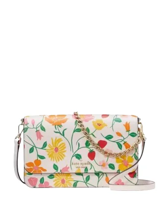 Kate Spade New York Madison Strawberry Garden Printed Flap Convertible Crossbody Fashion Bags, Huge Savings Kate Spade New York Madison Strawberry Garden Printed Flap Convertible Crossbody Fashion Bags, Huge Savings