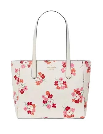 Bags For Urban And Trendy Looks Kate Spade New York Staci Sunny Floral Clusters Printed Medium Tote Trendy Totes, Shop & Save Bags For Urban And Trendy Looks Kate Spade New York Staci Sunny Floral Clusters Printed Medium Tote Trendy Totes, Shop & Save