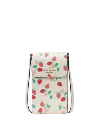 Affordable Bags For Budget Shoppers Kate Spade New York Strawberry Vine North South Phone Crossbody Trendy Purses With Limited-Time Offers Affordable Bags For Budget Shoppers Kate Spade New York Strawberry Vine North South Phone Crossbody Trendy Purses With Limited-Time Offers