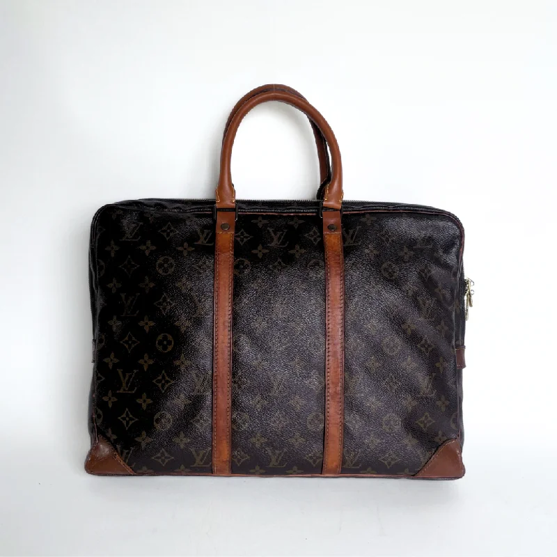 Fashion Forward Louis Vuitton Porte de Voyage Documents Monogram Canvas Elegant Bags, Limited Stock Available Fashion Forward Louis Vuitton Porte de Voyage Documents Monogram Canvas Elegant Bags, Limited Stock Available