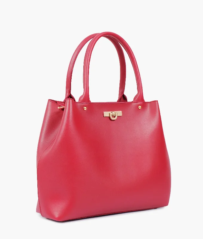 Maroon zipper tote bag Must-Have Bags, Big Discounts