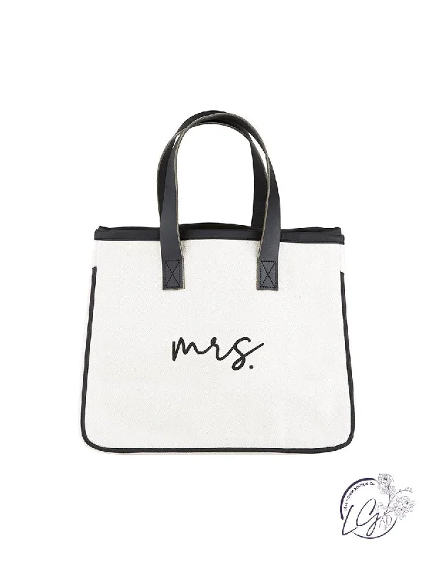 Mini Canvas Tote - Mrs. Fashionable Handbags At Must-Have Prices