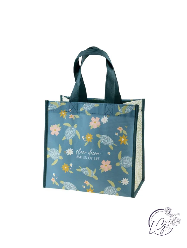 Recycled Medium Gift Bag Turtle Designer Bags, Low Prices
