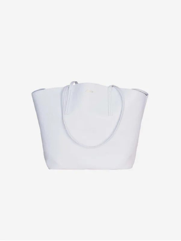 Mimosa Vegan Apple Leather Tote Bag | White Unmissable Deals On Trendy Handbags