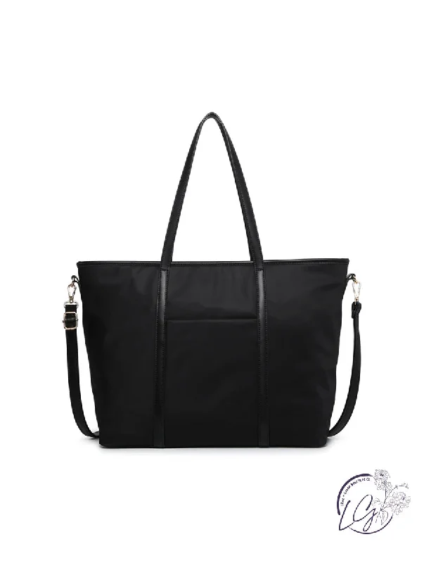 Scarlett Nylon Tote Trendy Handbags At Limited-Time Discounts