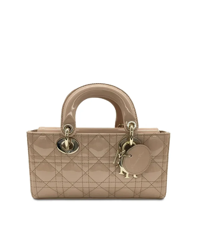 Dior Lady Dior Small Patent Leather Satchel Bag Elegant Bags With Limited Stock Available Dior Lady Dior Small Patent Leather Satchel Bag Elegant Bags With Limited Stock Available