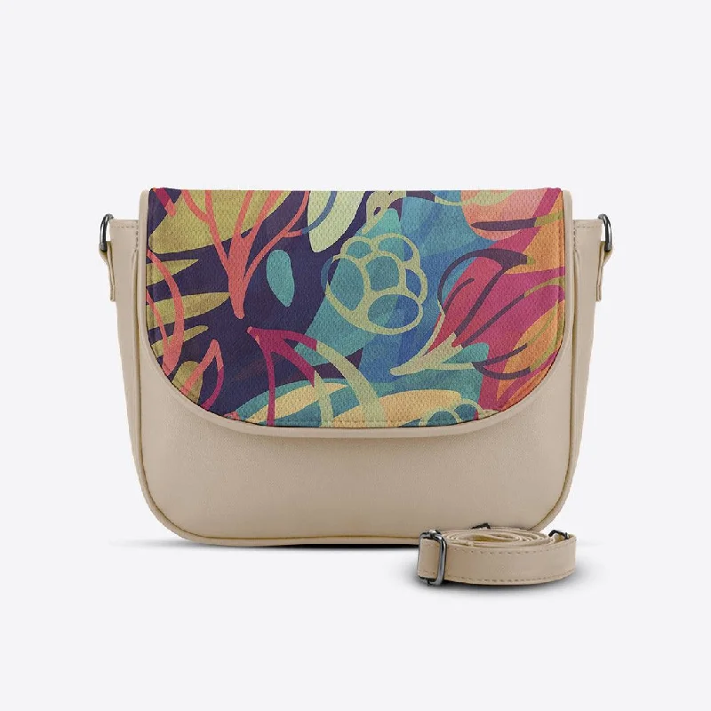 Beige Messenger Crossbody Sea Herbs Stylish Bags At Unbeatable Prices