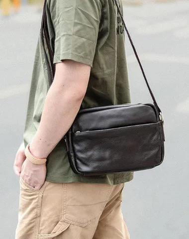 Black Leather Mens Casual Small Courier Bags Messenger Bags Gray Postman Bag For Men Classic Totes, Exclusive Deals Black Leather Mens Casual Small Courier Bags Messenger Bags Gray Postman Bag For Men Classic Totes, Exclusive Deals