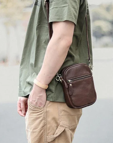 Black Leather Mens Mini Casual Side Bag Messenger Bags Brown Postman Bag For Men Carry Elegance For Less Black Leather Mens Mini Casual Side Bag Messenger Bags Brown Postman Bag For Men Carry Elegance For Less
