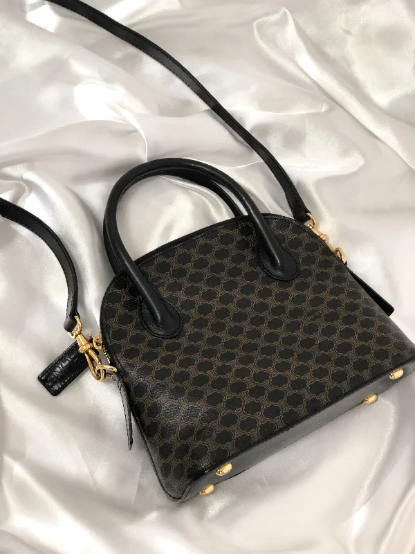 CELINE Macadam PVC leather 2way mini bolide shoulder bag Black Vintage Old Celine gkuw54 Best-Selling Bags Now At Exclusive Promotional Prices CELINE Macadam PVC leather 2way mini bolide shoulder bag Black Vintage Old Celine gkuw54 Best-Selling Bags Now At Exclusive Promotional Prices