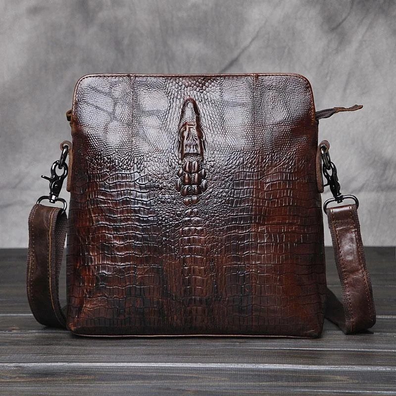Cool Coffee Small Leather Mens Messenger Bag Shoulder Bag for Men Big Savings On Totes, Crossbody Bags, And More Cool Coffee Small Leather Mens Messenger Bag Shoulder Bag for Men Big Savings On Totes, Crossbody Bags, And More