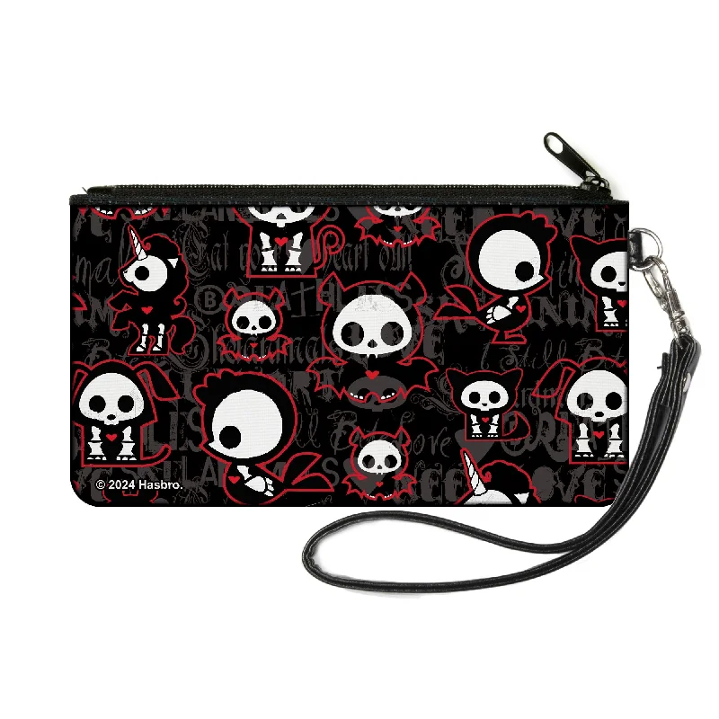 Canvas Zipper Wallet - SMALL - Skelanimals Character Collage Black/Gray/Red/White Flash Sale On Elegant Bags – Limited Stock Available Canvas Zipper Wallet - SMALL - Skelanimals Character Collage Black/Gray/Red/White Flash Sale On Elegant Bags – Limited Stock Available