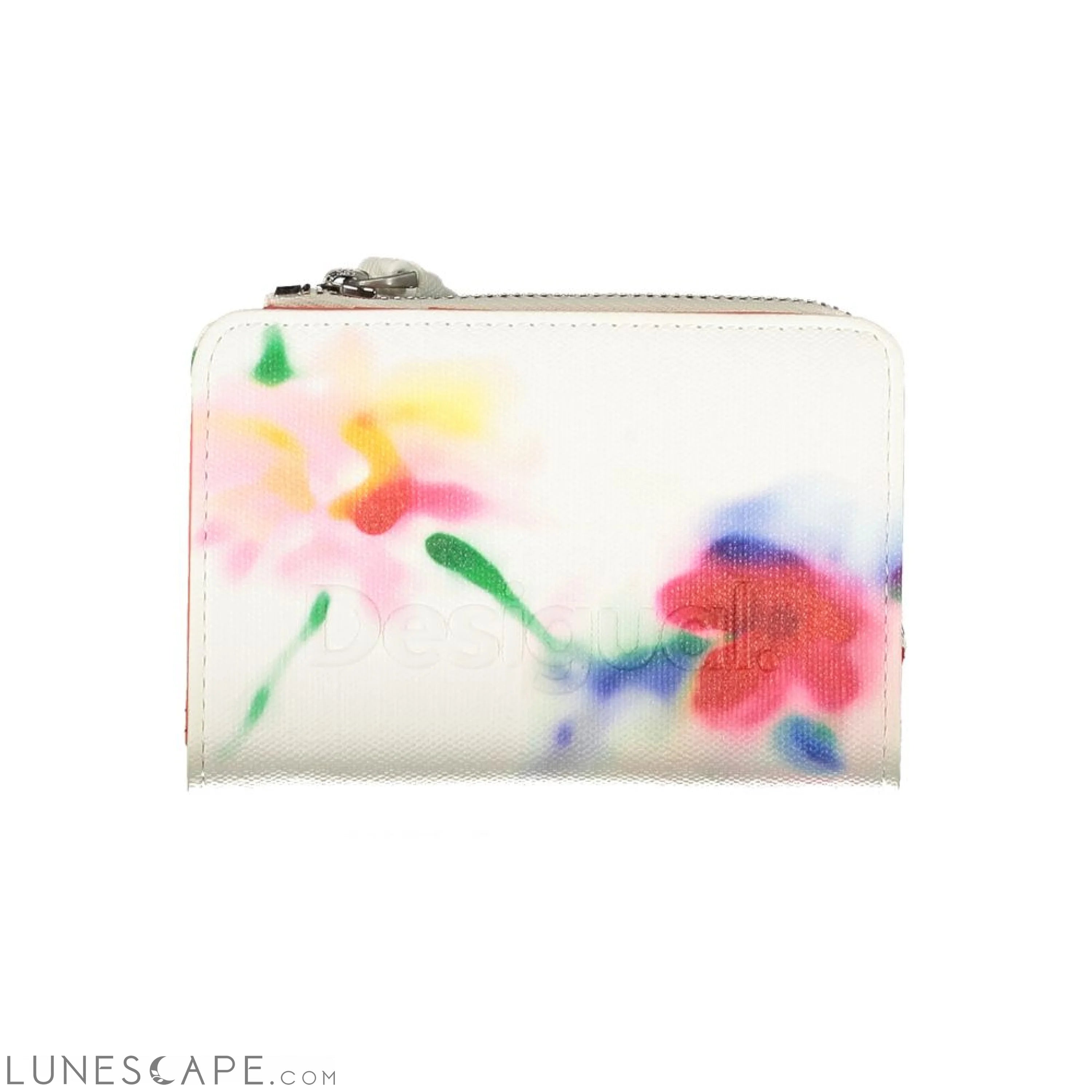 Desigual White Polyester Wallet Luxury Meets Affordability – Shop Stunning Bags Now