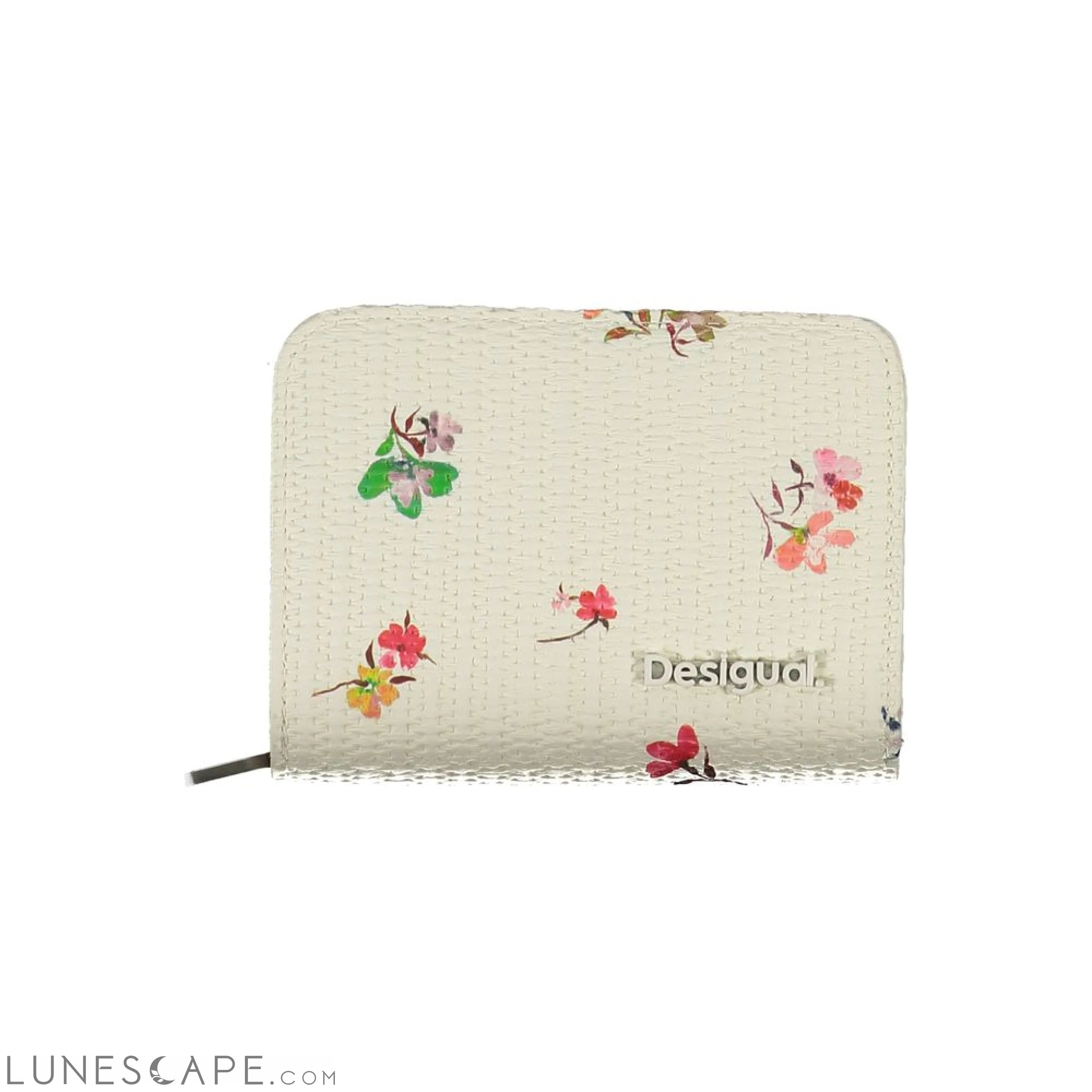 Desigual White Polyethylene Wallet Designer Bags At Exclusive Clearance Prices